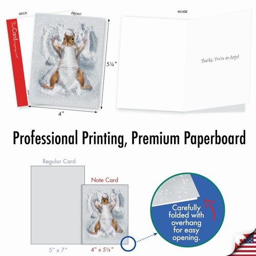 10 Assorted Thank You Notecards Box Set 4 x 5.12 Inch with Envelopes (10 Desi... - Picture 6 of 7