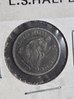 1870 Seated Liberty Half Dime Very Fine+ Condition Lower Mintage of 535,000