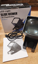 35mm Film Negative  Slide Viewer, 3X Magnification, LED Lighted USB  Battery