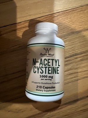 NAC Supplement N-Acetyl Cysteine 1,000Mg 210 Capsules Double Wood Supplements