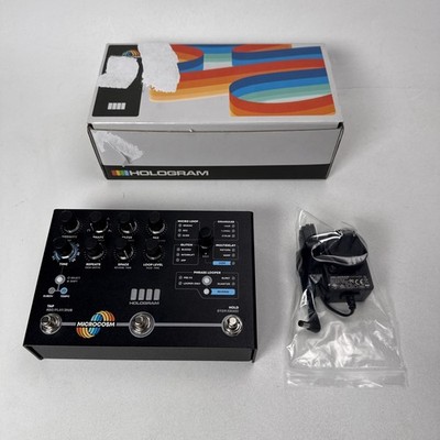 Hologram Electronics Microcosm Black Limited Edition Pedal PSU Box READ
