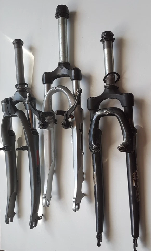 28 Zoll Federgabeln 3 Stück für Trekking Fahrrad/Ebike Ersatzteile Konvolut - Bild 2 von 4