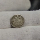 1889 US Seated Liberty Dime 10c VG  (Cleaned)
