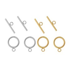  8 Set/16 Chain Links for Jewelry Making DIY Stainless Steel Buckles