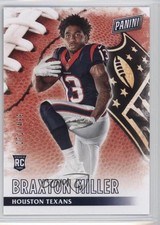 2016 Panini Black Friday Football Rookies 271/499 Braxton Miller #51 1s8