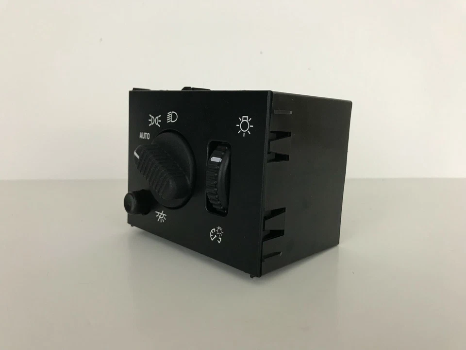 03-06 Interruptor Faro Silverado Sierra Azul LED con Iluminación Atenuadora Personalizada Foto 3 de 4