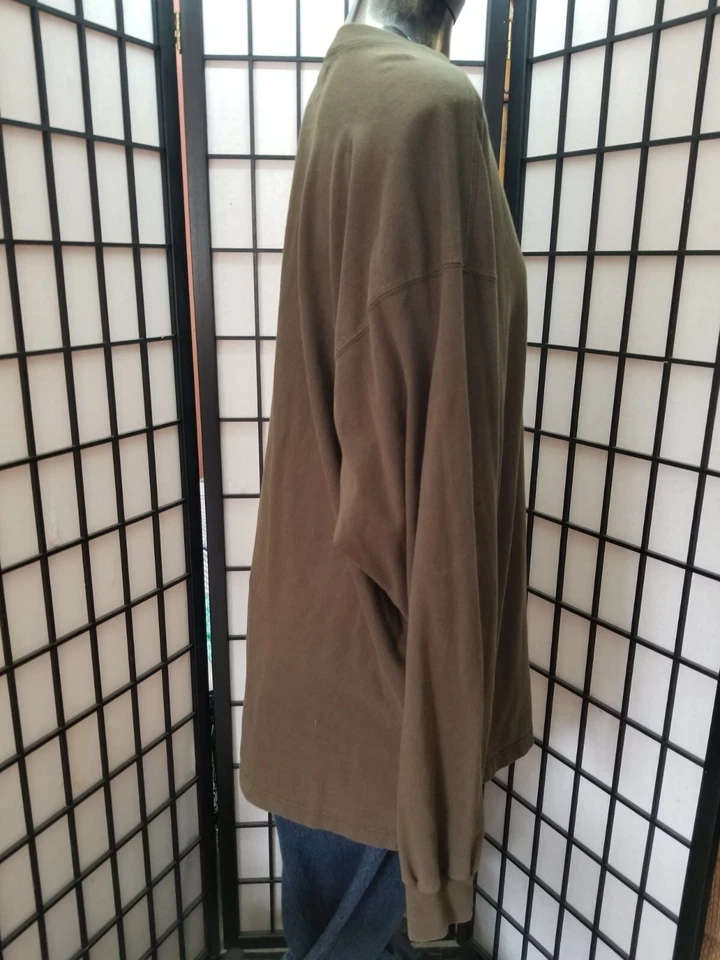 Henley Northern Explorer verde militar talla XXL unisex Foto 3 de 4