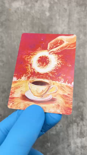 Dunking Sol Ring B MTG Altered Art - Video 1 of 1