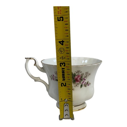 Royal Albert Lavender Miniature Rose Bone China Cup & Saucer England Teacup Set - Picture 7 of 7