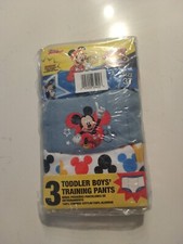 Disney Junior MICKEY MOUSE CLUBHOUSE 3 Toddler Boys Training Pants New 3T