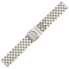 24mm SOLID HEAVY BRUSHED BRACELET WATCH BAND For CITIZEN BJ8050-08E ECOZILLA