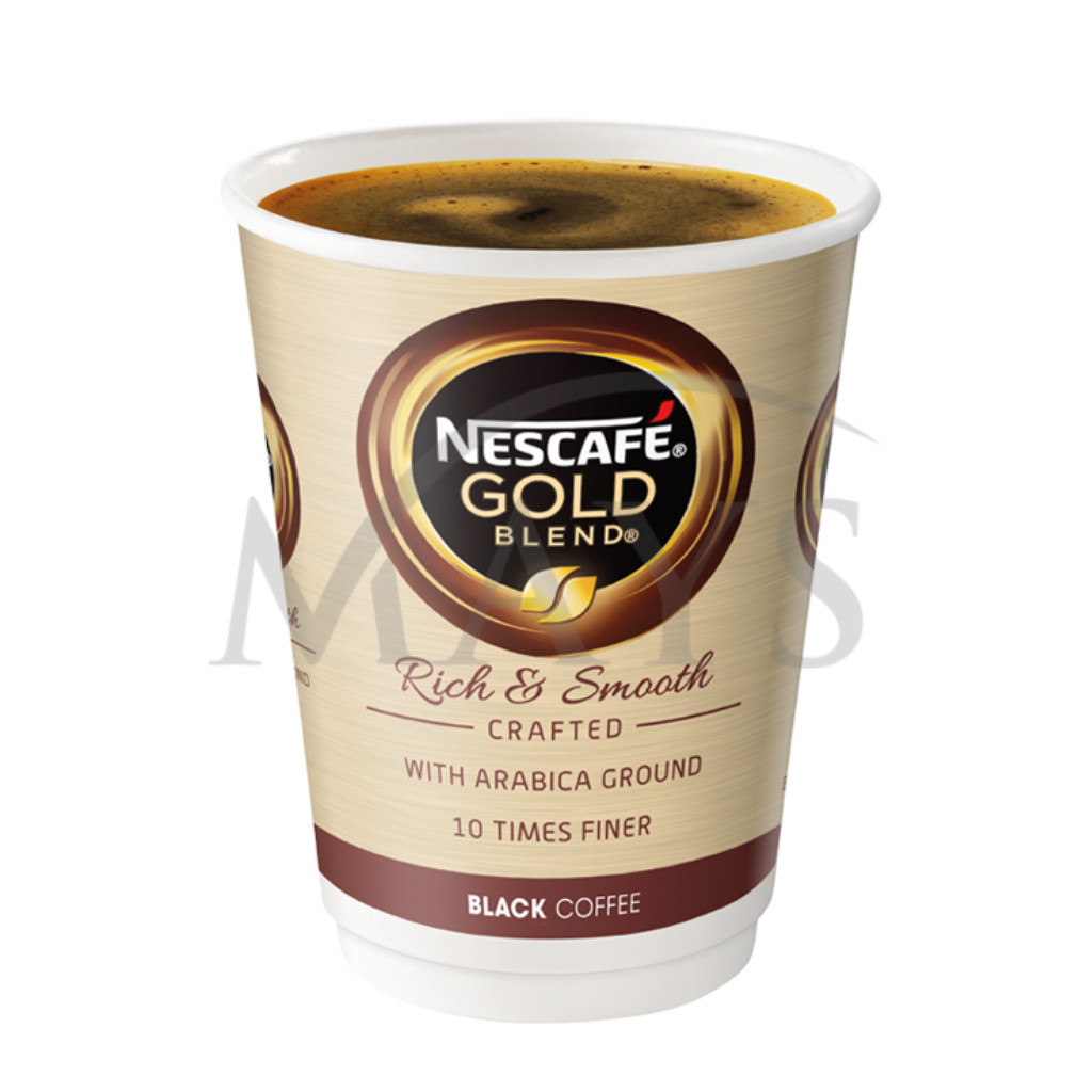 Nescafe &Go Gold Blend Black Cups 8 x 12oz Cups - PACK 12 NWT151P - Image 3
