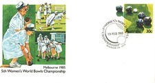 T2663 Australia 1985 Womens World Bowls FDC cover