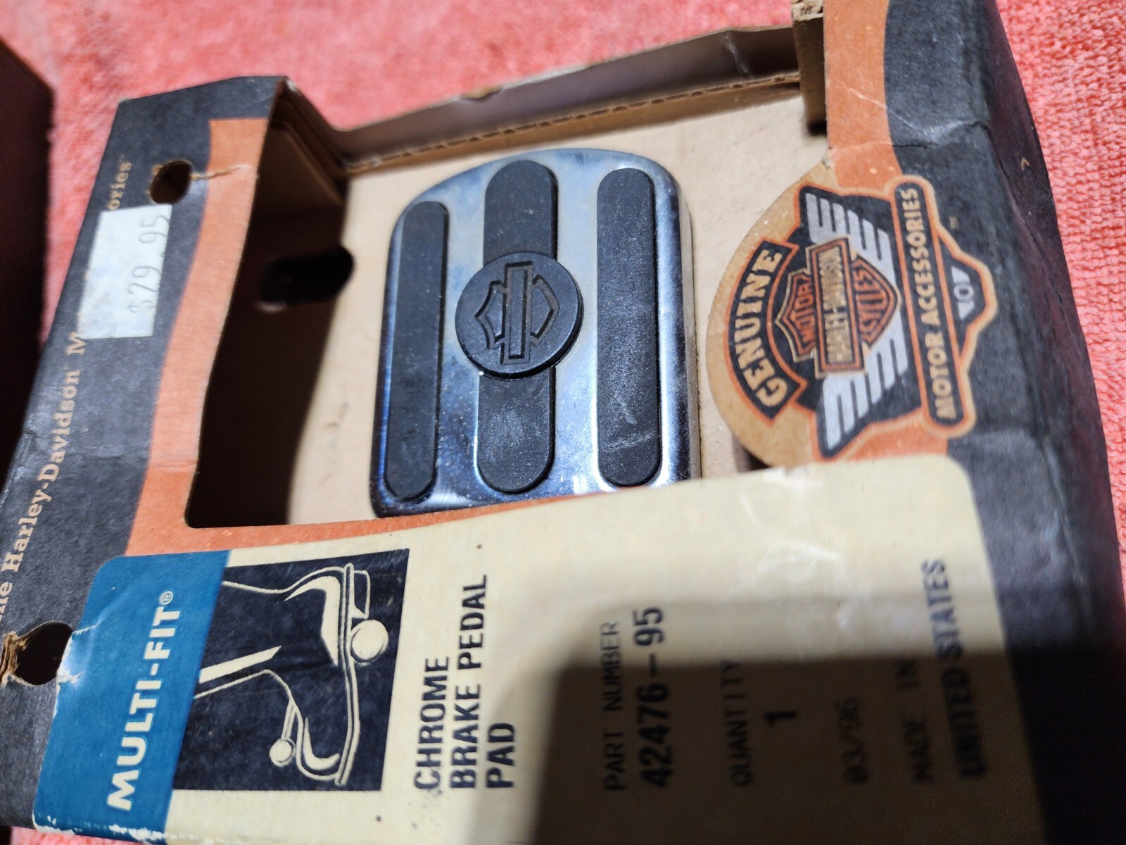 Harley Davidson Heritage Springer NOSTALGIC Footboard Kit Classic