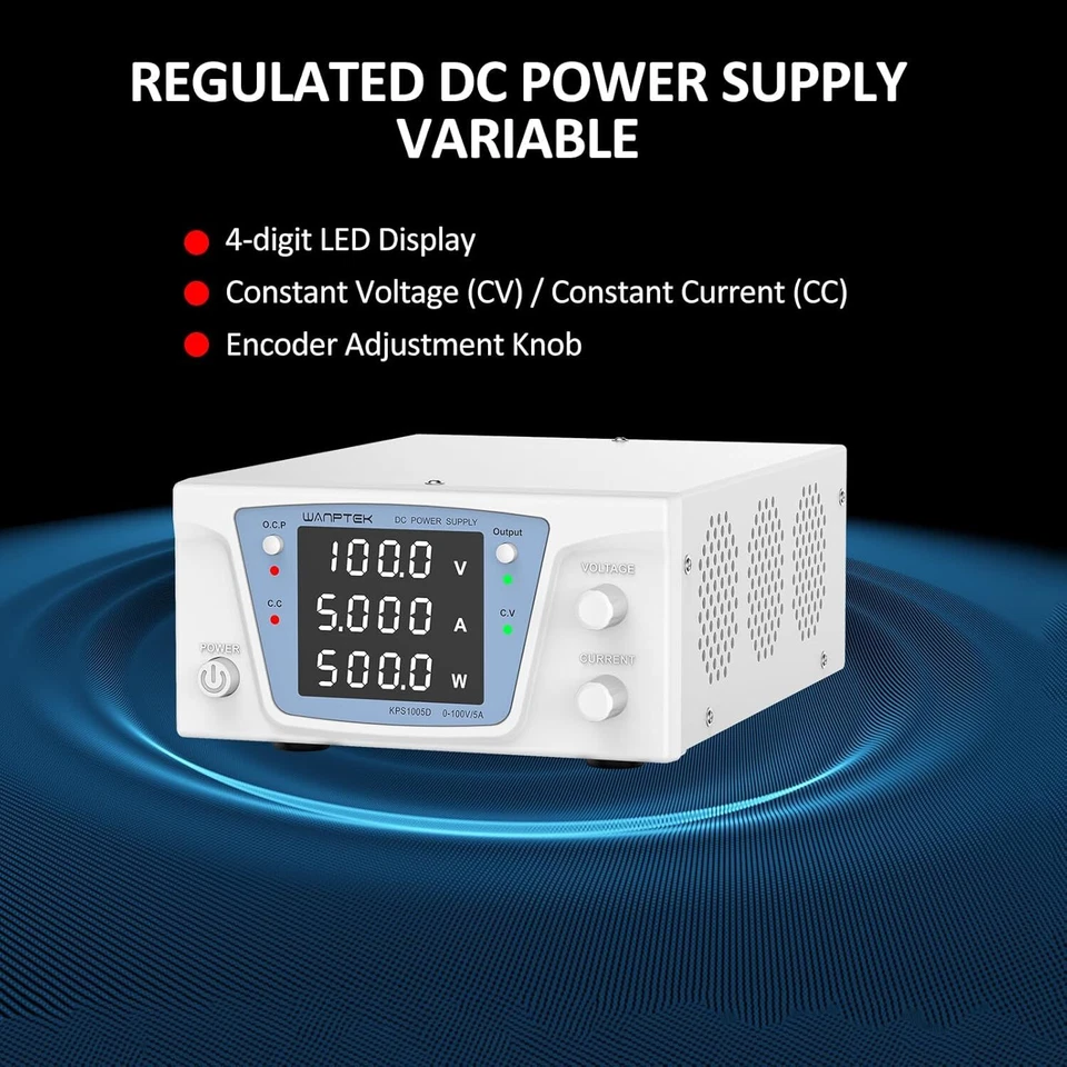 DC Power Supply Variable Power Supply 15V20A High Power with 4 Digits Adjustable - Photo 2/4