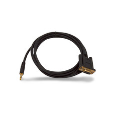 6ft DB9 Female to 3.5mm TRRS Serial Cable LG EAD-62707901 - Black