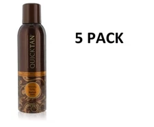 Body Drench Quick Tan Sunless Tanning Mist Medium Dark 6oz (5 Pack)