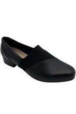 Clarks Collection Leather Slip-On Shoe Juliet Gem Black Leather