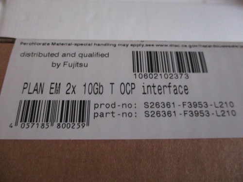 FUJITSU S26361-F3953-L210 Fujitsu PLAN EM 2X 10GB T OCP Netzwerkadapter- - Bild 7 von 7