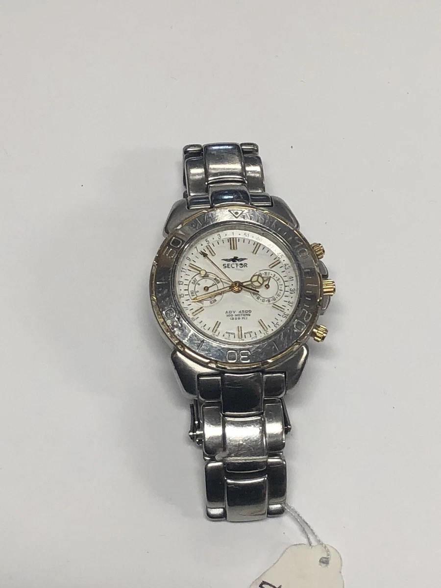 Sector No Limits ADV 4500 Swiss Made Dive Watch Two Tone GS eBay