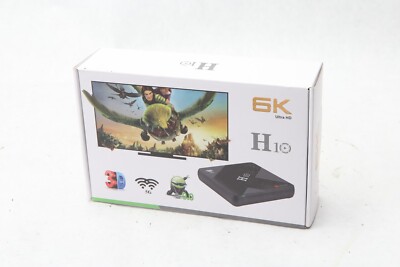H10 6K HD Smart TV BOX Android 9.0 H6 Quad Core 64-bit ARM Cortex 4GB+32GB A41