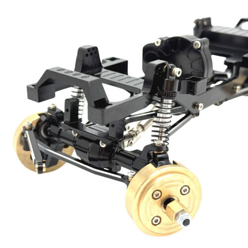 Full Metal Complete Car Frame Two-speed Gearbox for FMS 1/24 Power Wagon FCX24 - Picture 4 of 15