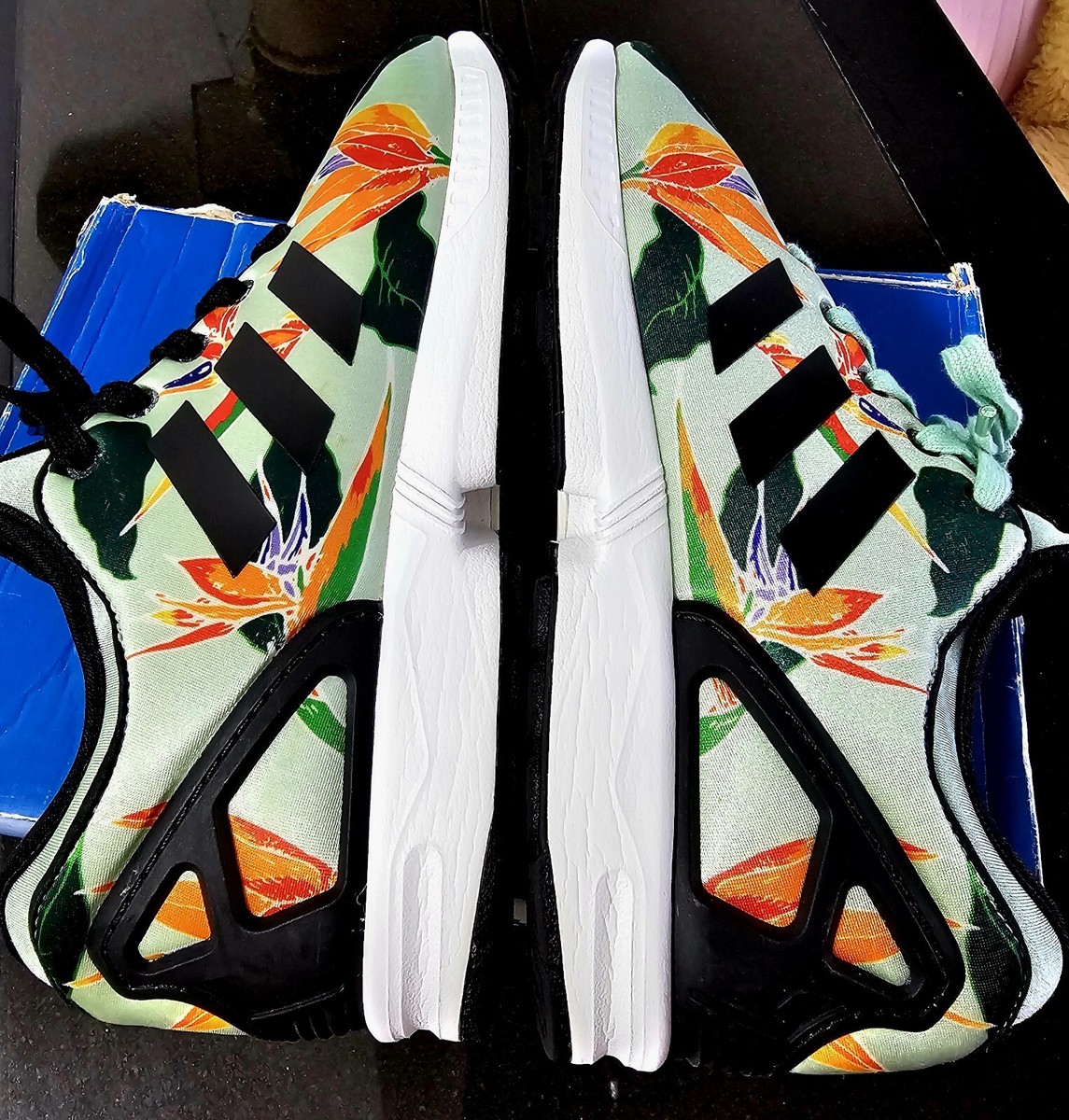 Adidas ZX Flux Torsion NPS B34468 Tropical Floral Print Adidas ZX Flux Torsion NPS B34468 Tropical Floral Print