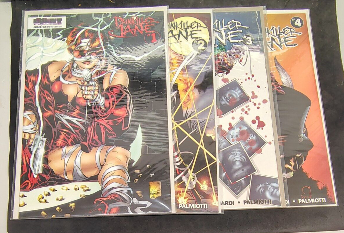 Painkiller jane #1-4 event comics 1997