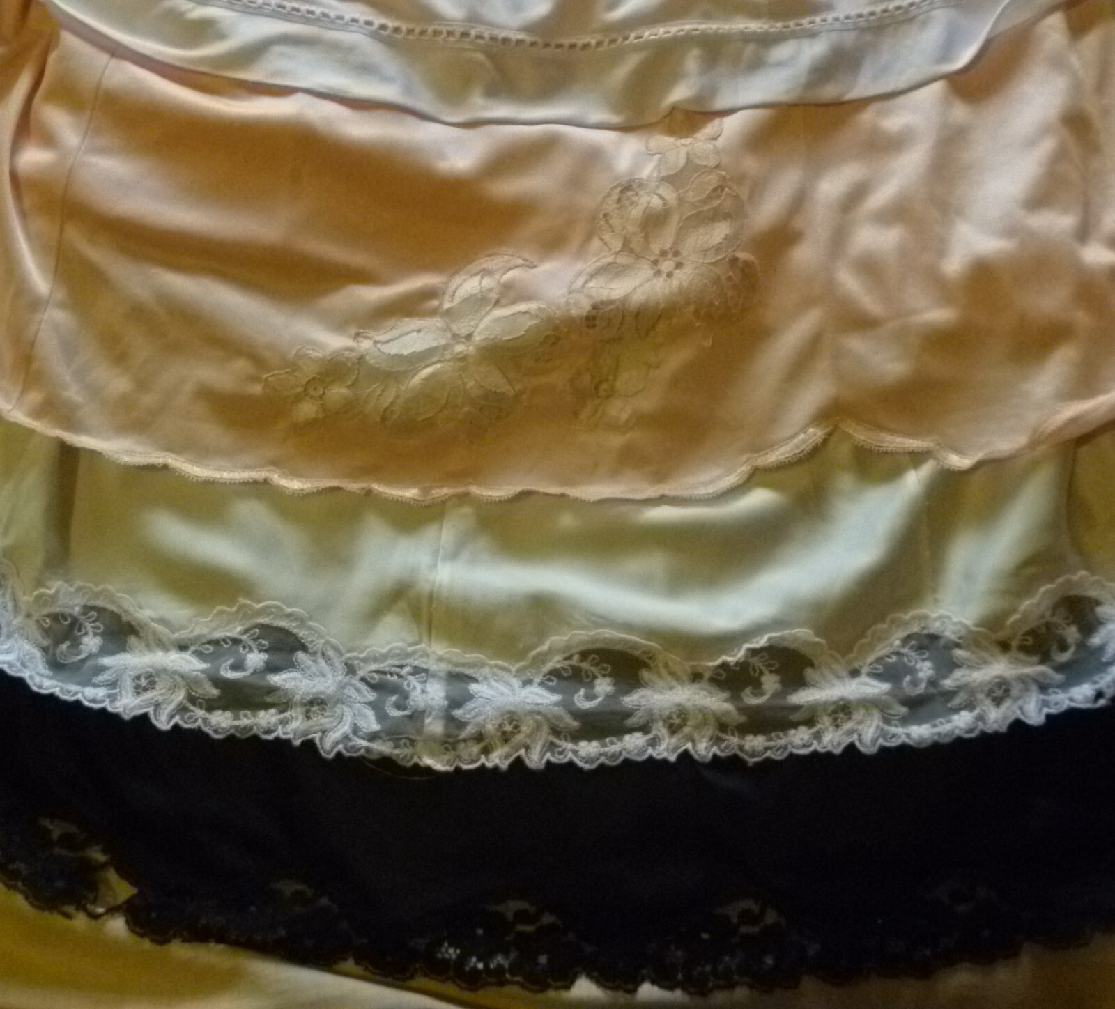 VINTAGE + MODERN LINGERIE LOT OF 12 HALF FULL SLIPS + NIGHTDRESSES ETC