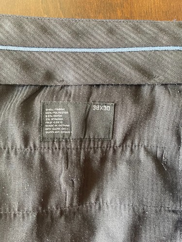 J. Ferrar Hose Herren Slim 38x30 Marineblau Hose Gerades Bein Anzughose - Bild 12 von 13