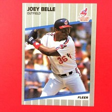 Albert Belle 1989 Fleer Update Rookie Card #25 MLB Cleveland Indians