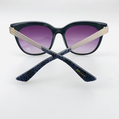 Just Cavalli Sunglasses Gray Cat Eye Shades Leopard Print | eBay display picture 2