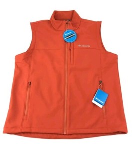 blaze orange softshell vest