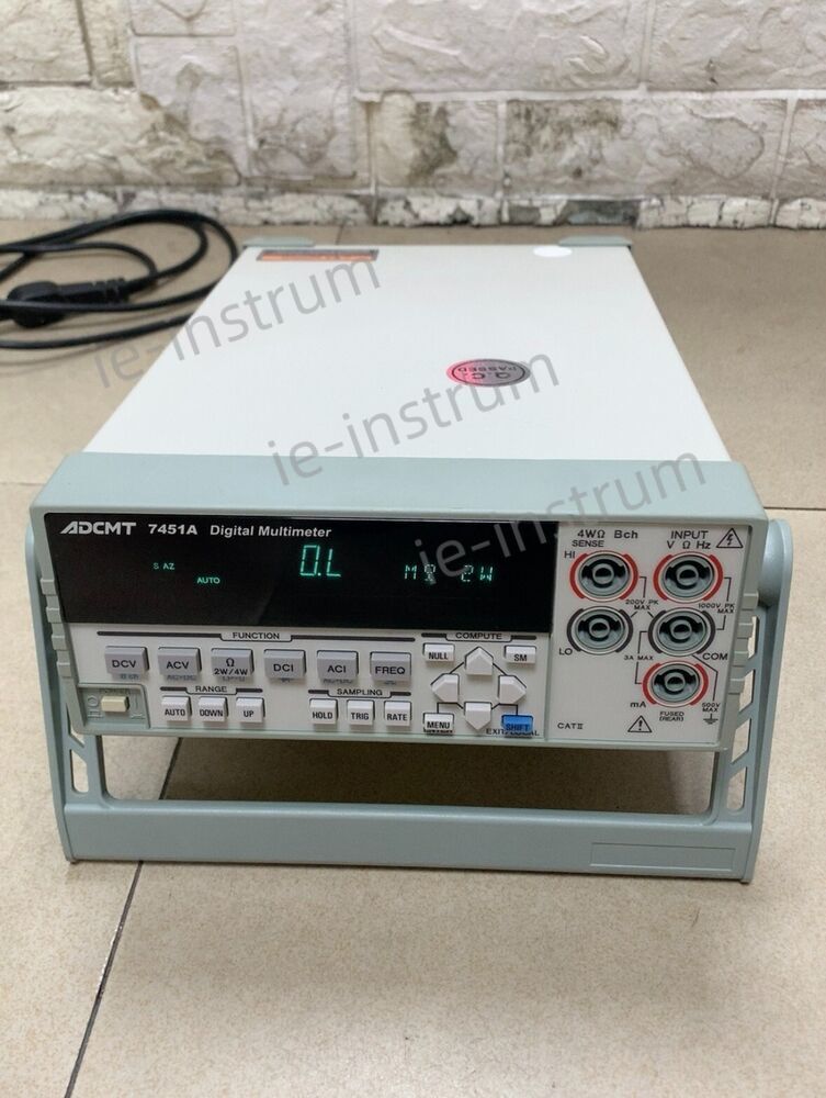 ADVANTEST エーディーシー デジタル・マルチメータ 7451A