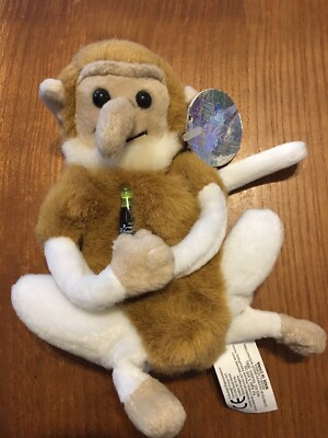 Coca Cola Beanie, International Collection ''Neppy The Monkey'' (Thailand) Neu mit Etikett
