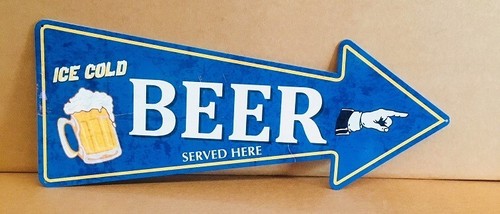 NEW Atlantic Hex tin metal sign - Picture 2 of 18