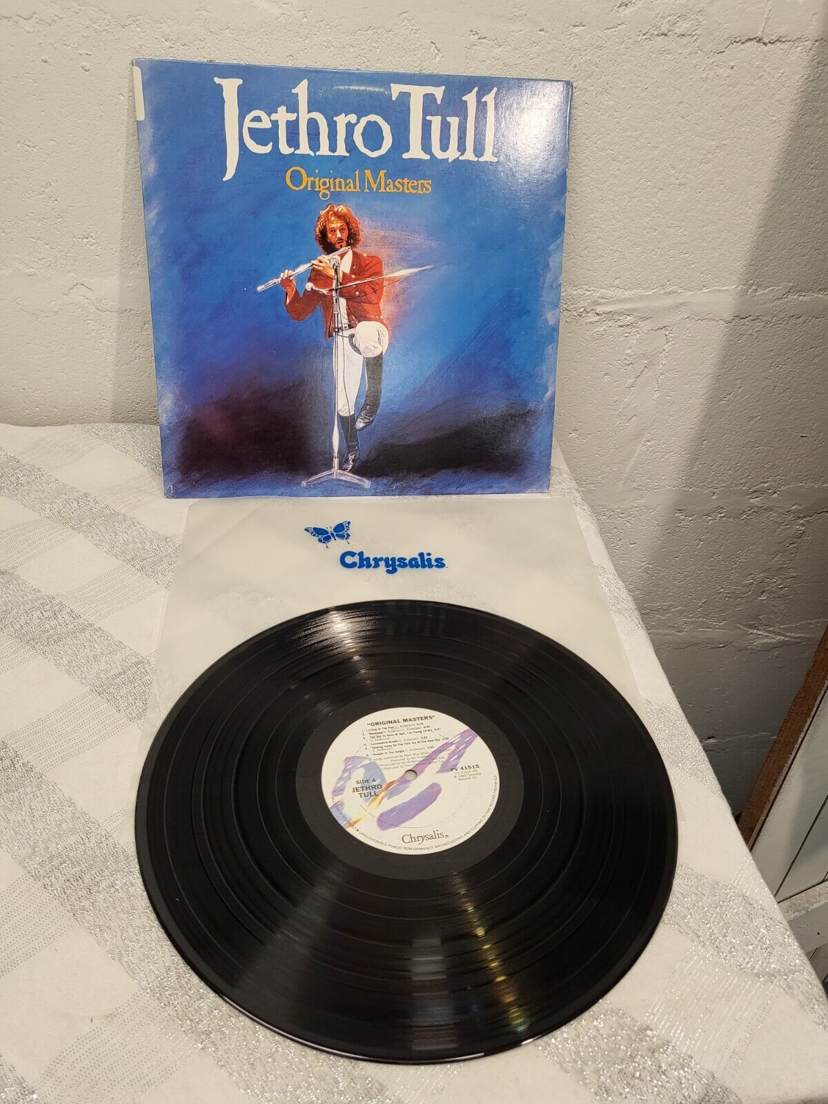 Jethro Tull “Original Masters” LP/Chrysalis FV 41515 (EX) 1985 Pressing VINYL LP