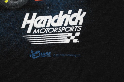 Kasey Kahne Shirt Womens Medium Black NASCAR Racing V Neck Graphic Double Sided - Picture 7 of 10