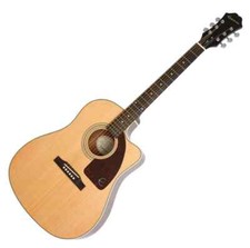 Epiphone AJ-210CE Deluxe NA Natural Dreadnought Westerngitarre Akustikgitarre