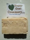 3 BARS SANDALWOOD CINNAMON LAVENDER GOAT MILK SOAP HAPPY GOAT CREAMERY CHEAP — photo 2