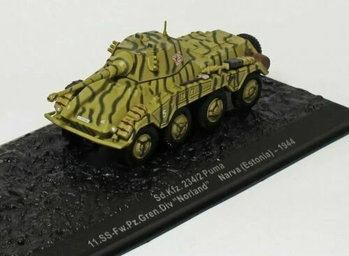 Modellini statici di veicoli militari Altaya scala 1:72