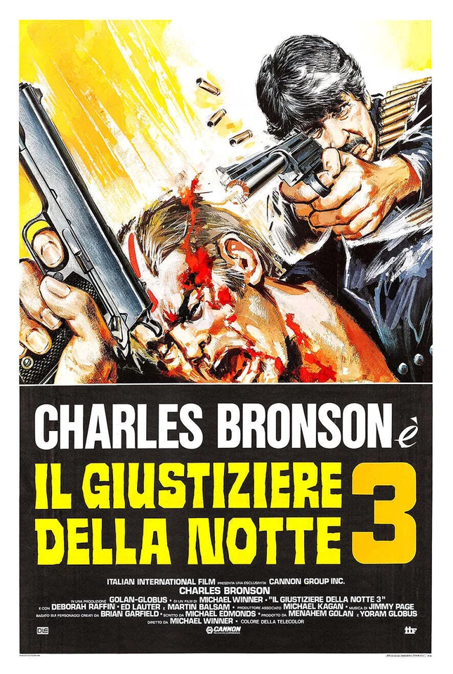 Death Wish 3 1985 - Charles Bronson - Italy (2) - Classic Movie Poster