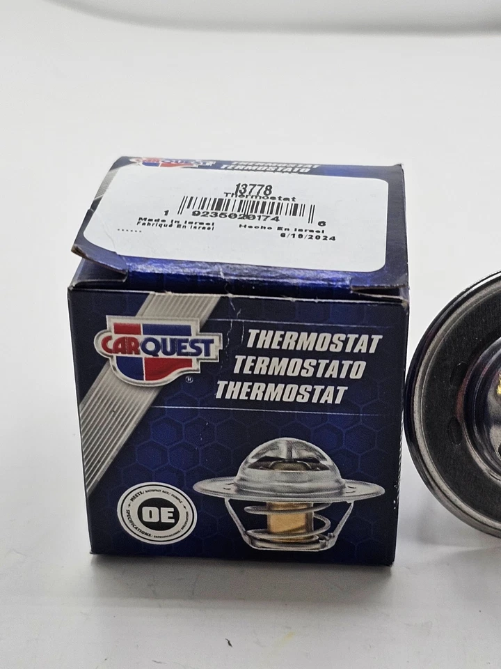 (CANTIDAD 2) Termostato de refrigerante del motor 13778 para Nissan Rogue 2020 Foto 4 de 4