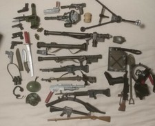 GI Joe Parts Guns Bazookas Knives Swords GI Joe action figure accessories lot