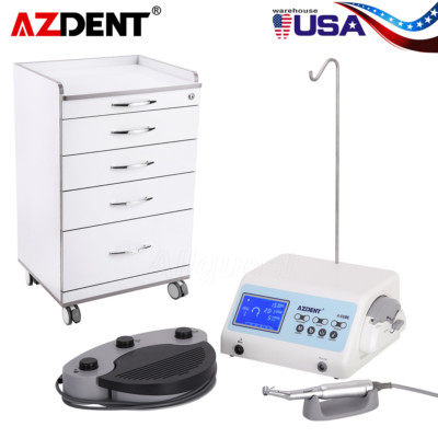 Motor de implantes sistema dental cirugía sin cepillo/carrito gabinete móvil