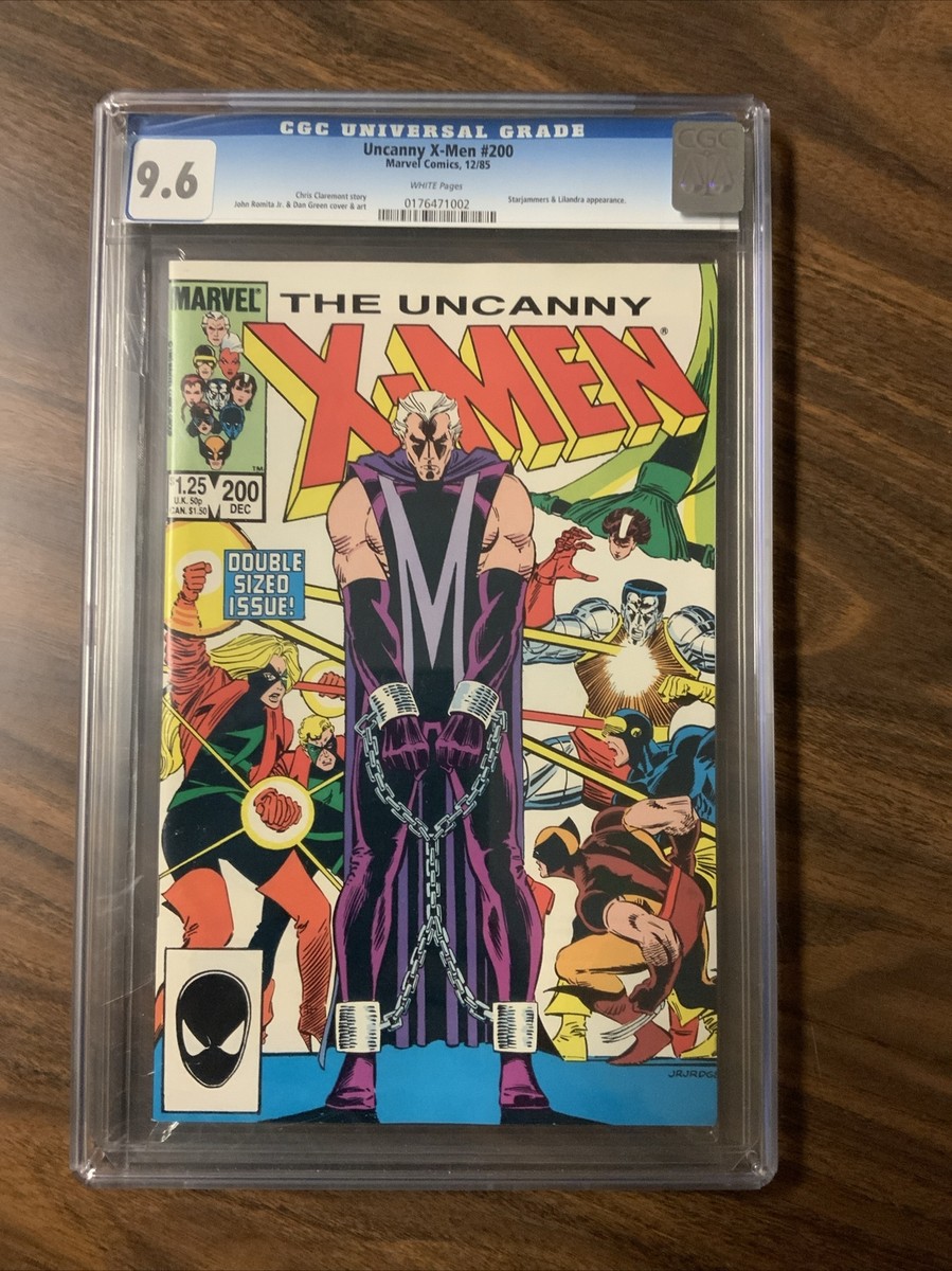 Uncanny X-Men #200 CGC 9.6 NM+ Magneto Leads Team X MEN 97 Plot | eBay