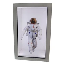 32in 3D Smart LCD Showcase 3D Holographic Box Cabin Display Infrared Touch US