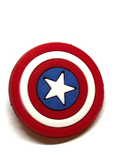 Marvel Avengers shoe charms for crocs Set of 6 Thor Captain America Set F - Picture 4 of 7