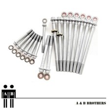 New High Strength Block Main Crank Case Bolt kit fit EJ205 EJ207 WRX STI 17PC