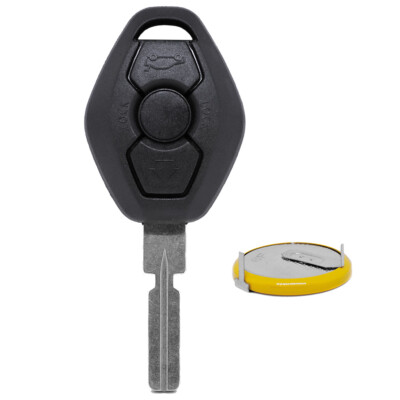 Funk Fernbedienung Gehäuse Akku Schlüssel HU58 für BMW Z4 E85 E86 Z8 E52 E61 5er